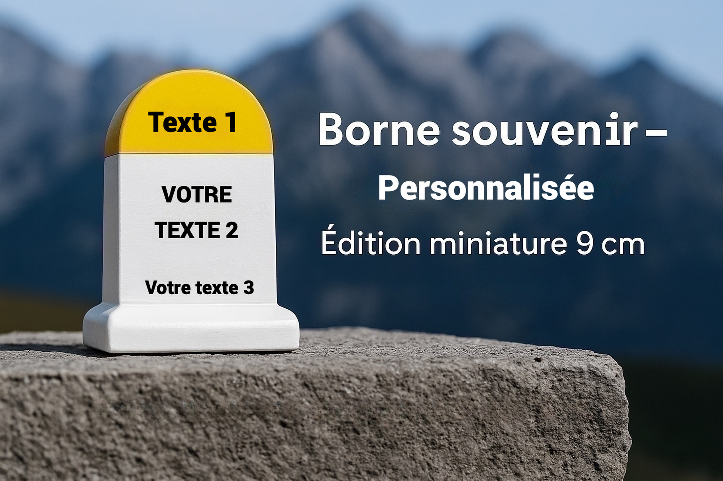 Borne personnalisée